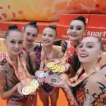 На международном турнире в Испании (Барселона) «Golden Cup Platja d’Aro 2022» белорусские гимнастки завоевали 15 медалей! Из которых 9 золотых и 6 серебряных