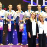 Красиво и грациозно! Во дворце художественной гимнастики продолжается международный турнир «Хрустальная роза — Гран-при Хелена Валери»